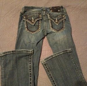 Miss Me girl's size 10 bootcut jeans